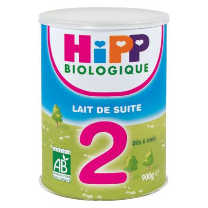 Avis Lait 2 de suite BIO - 1 boîte x 700g - 6-12 mois HIPP 1