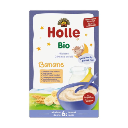 Avis Bouillie au lait et aux bananes bio Holle 1