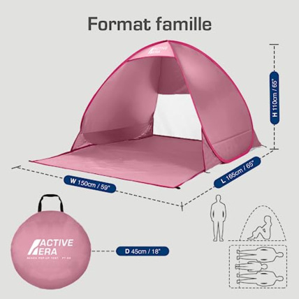 Avis Tente de plage Pop Up Active Era 3