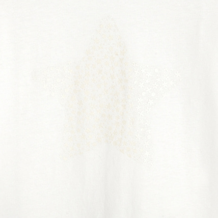 Avis T-shirt à motif irisé Etoile blanc fille OKAIDI 2