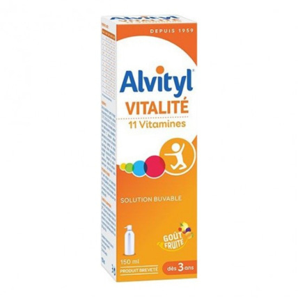 Avis Solution buvable multivitaminée - 11 vitamines Alvityl 2