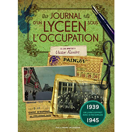Avis Livre Le Journal D'Un Lyceen Sous L'Occupation GALLIMARD JEUNESSE 1