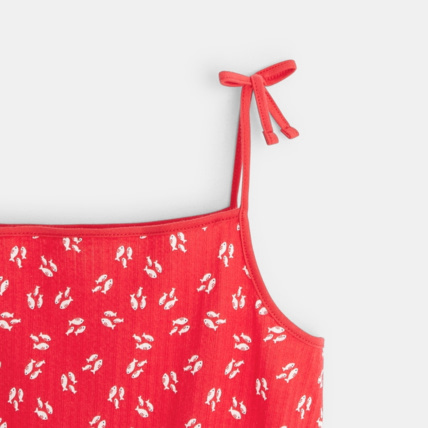 Avis Combishort en jersey imprimé rose fille OKAIDI 4