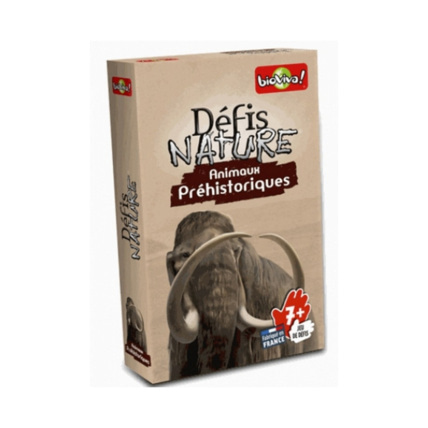 Avis Jeu éducatif Défis nature Animaux Préhistoriques BIOVIVA 1