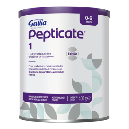 Avis Lait infantile APLV Pepticate® 1er âge NUTRICIA 1