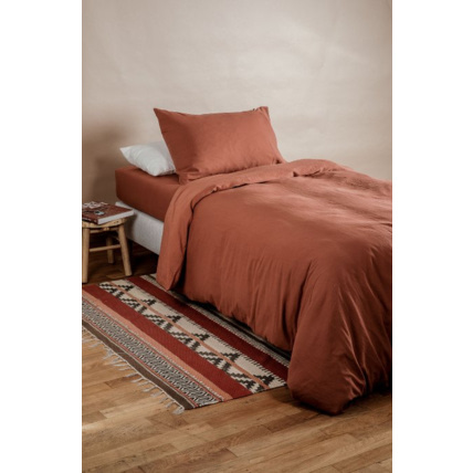 Avis Housse de couette pur Coton Bio pour lit 1 personne KADOLIS 6