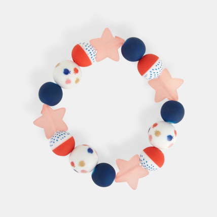 Avis Bracelet de perles rouge fille OKAIDI 1