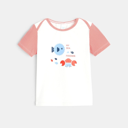 Avis T-shirt anti UV motifs marins OBAÏBI 1