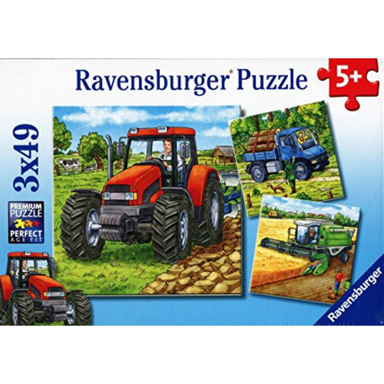 Avis Puzzle - Machines agricoles - 3x49 pièces RAVENSBURGER 1