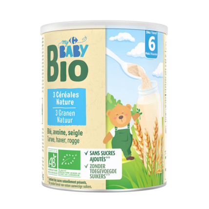 Avis Céréales bébé bio nature MY CARREFOUR BABY 1