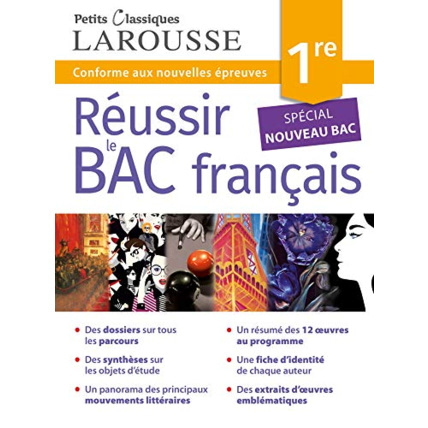 Avis Réussir le BAC français LAROUSSE 1