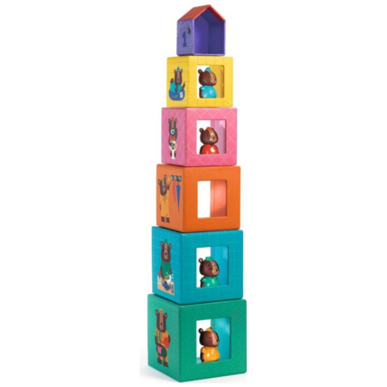 Avis Lot de 5 cubes TopaniHouse DJECO 1