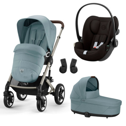 Avis Poussette Trio Talos s Lux 2 + Siège auto Cloud g i-Size + Nacelle CYBEX 1