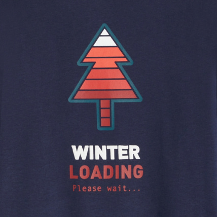 Avis T-shirt manches longues motif sapin bleu garçon OKAIDI 2