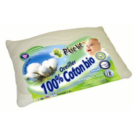 Avis Oreiller 100% bio 40 x 60 cm P'TIT LIT 1