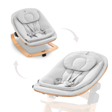 Avis Transat en bois Highchair Bouncer Eco Hauck 1