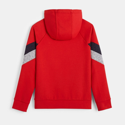 Avis Sweat à capuche rouge garçon OKAIDI 3