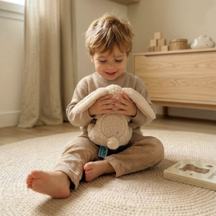Avis Peluche veilleuse nomade Dream Buddies - Lapin Cloud b 4