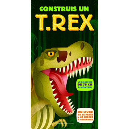 Avis Livre Construis Un T-Rex GALLIMARD JEUNESSE 1