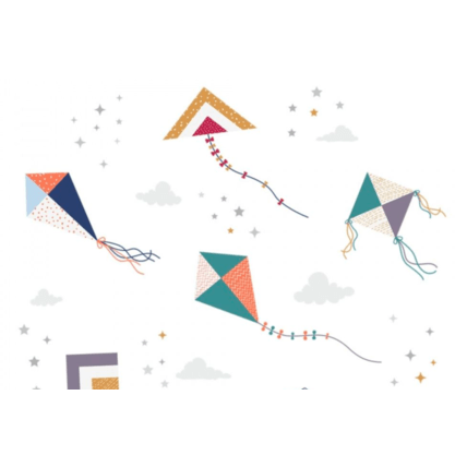 Avis Stickers cerfs-volants colorés Mon Lit Cabane 1