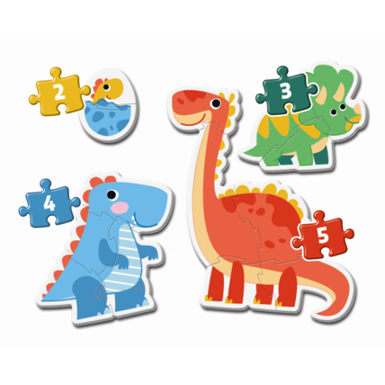 Avis Puzzle Dinosaurs - 1x3 + 1x6 + 1x9 + 1x12 pièces Clementoni 2