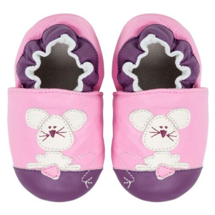Avis Chaussons cuir souple Souris TICHOUPS 1