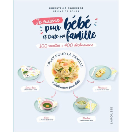 Avis Live "Je cuisine pour bébé et toute ma famille" LAROUSSE 1
