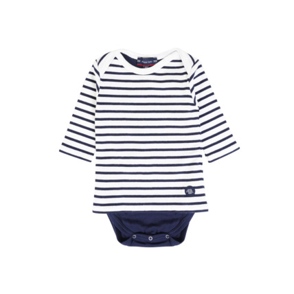 Avis Body rayé Baby - coton - Milk/Marine Deep/Marine Deep ARMOR-LUX 1