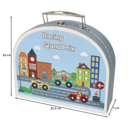 Avis Valise circuit de course voitures malette de voyage RACING Mon Mobilier Design 4
