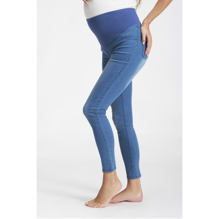 Avis Jegging de grossesse skinny extra stretch avec bandeau large Prémaman 1