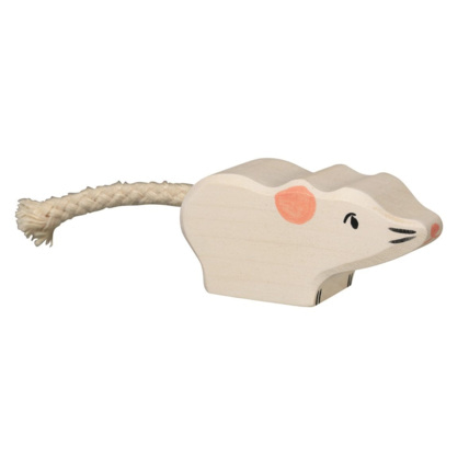 Avis Figurine Souris blanche HOLZTIGER 1