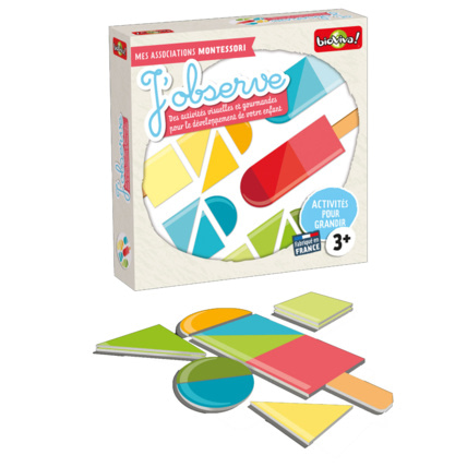 Avis Jeu éducatif Mes associations Montessori : J'observe BIOVIVA 1