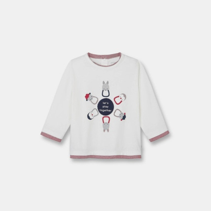 Avis T-shirt à motifs animaux organic cotton OBAÏBI 1