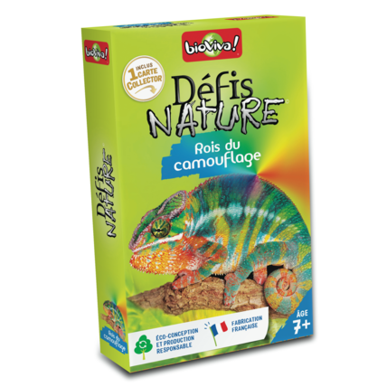Avis Jeu éducatif Défis Nature - Rois du camouflage BIOVIVA 1