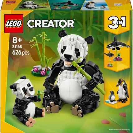 Avis Creator 3-en-1 animaux sauvages : la famille de pandas LEGO 1