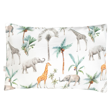 Avis Taie d'oreiller en coton réversible, Safari Sevira Kids 1