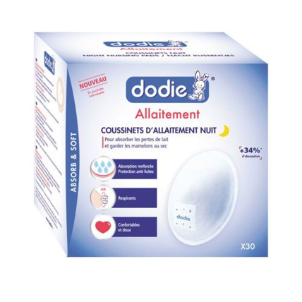 Avis Coussinets d'allaitement Nuit DODIE 1