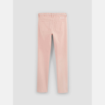 Avis Pantalon skinny hyper stretch rose fille OKAIDI 2