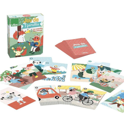 Avis Jeu de 7 familles Michelle Carlslund VILAC 1