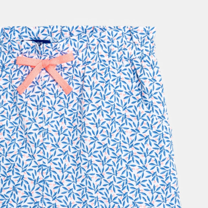 Avis Short en jersey imprimé bleu fille OKAIDI 3