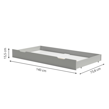 Avis Tiroir de rangement pour lit évolutif Petite Amélie 3
