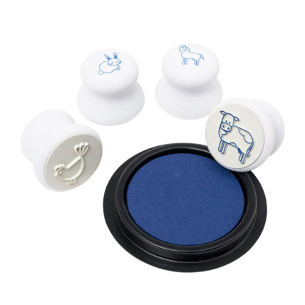 Avis 4 gros tampons animaux  Oxybul 1