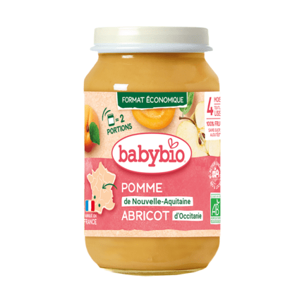 Avis Pomme de Nouvelle-Aquitaine Abricot d'Occitanie Babybio 1