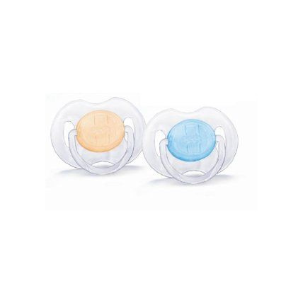 Avis Sucettes silicone transparentes 0-6 mois Philips Avent 1