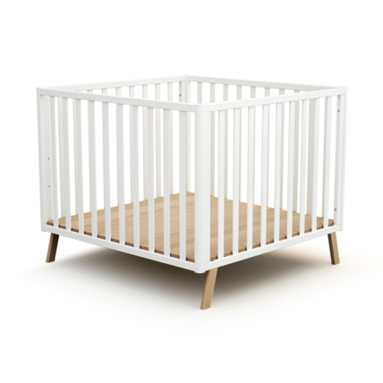 Avis Parc bébé évolutif cabane en bois CONFORT AT4 3