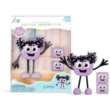 Avis 1 personnage et 2 cubes lumineux Glo Pals 3