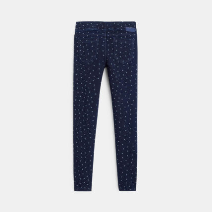 Avis Treggings à motifs délavés bleu fille OKAIDI 3