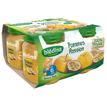 Avis Pot Pommes Passion 4x130g Blédina 1