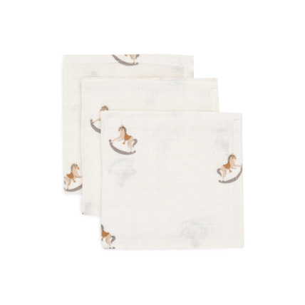 Avis Lot de 3 serviettes en gaze de coton JOLLEIN 1