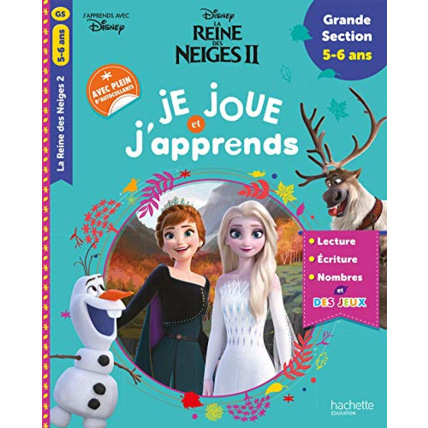 Avis Disney - Reine des Neiges 2 - Je joue et j'apprends grande section (5-6ans) Hachette Éducation 1